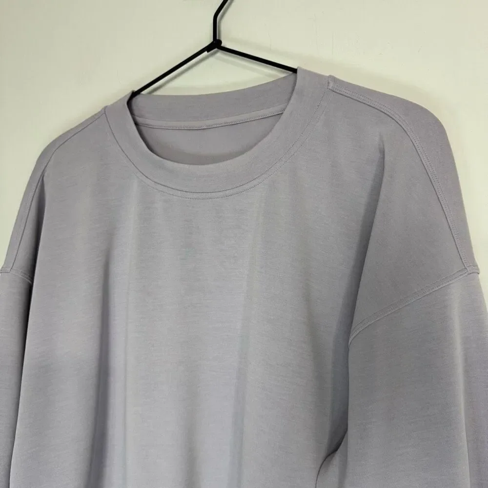 Lululemon Perfectly Oversized Cropped Crew Softstreme 8